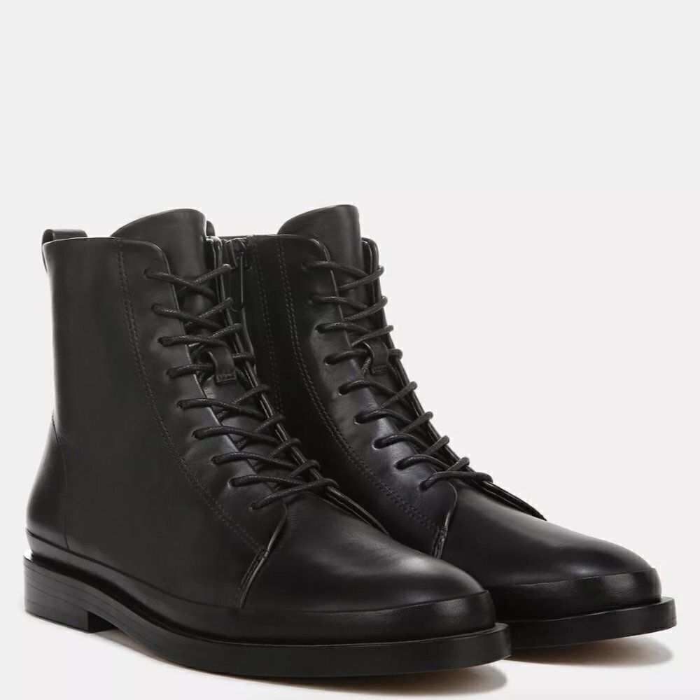 VINCE Cooper Water-resistant leather Boot